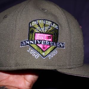 LA FITTED HAT LA DODGERS 50th Anniversary.